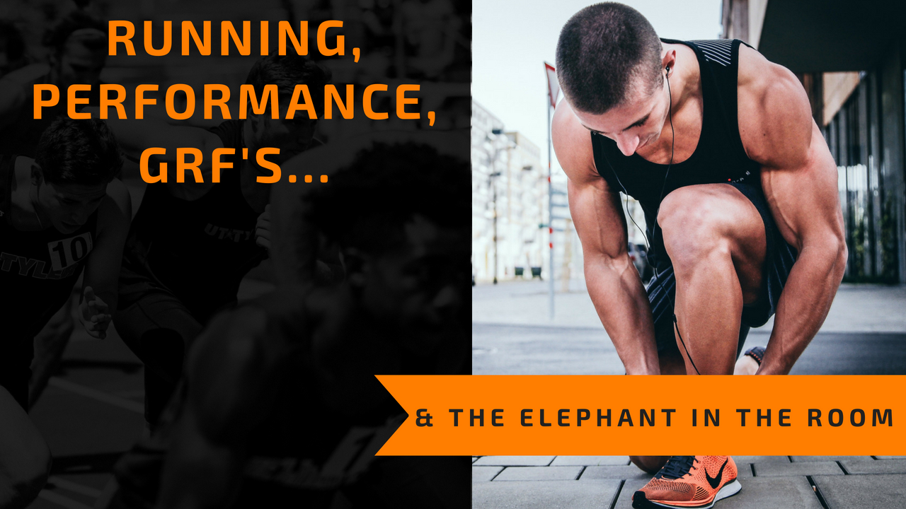 Running, Weight Loss, GRF’s and the Elephant in the Room
